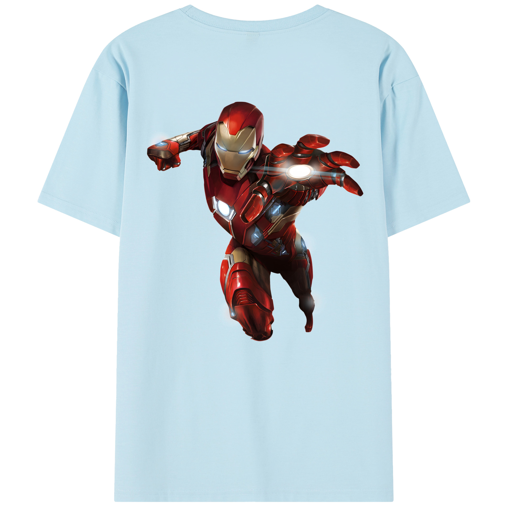 （画像用） アベンジャーズ The Avengers 綿100％半袖Tシャツ（背面プリント）